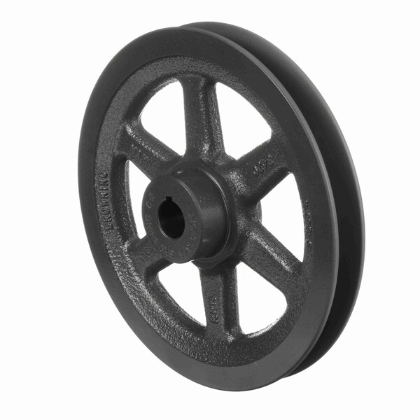 1 Groove Cast Iron Fhp - Finished Bore Sheave, BK75X3/4